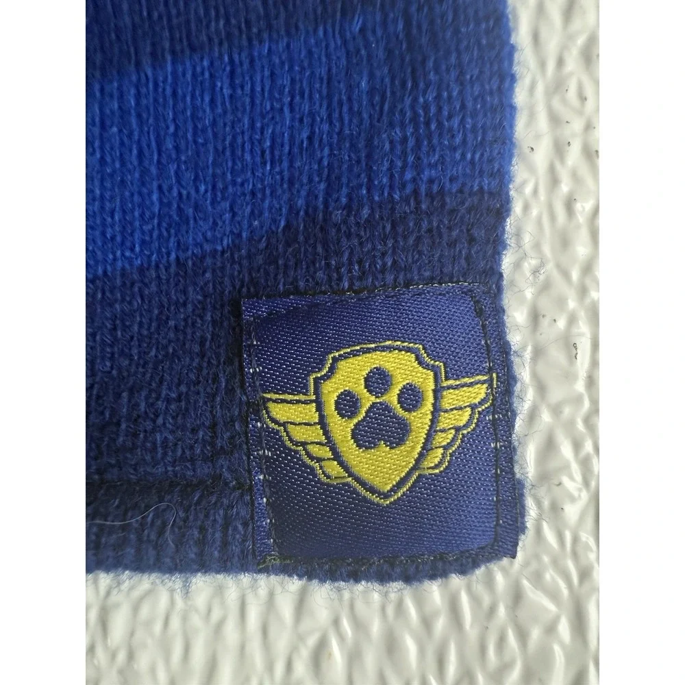 Youth nickelodeon paw patrol blue and yellow scarf